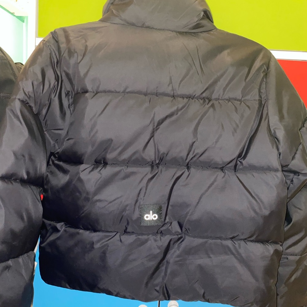 ALO Black Puffer Jacket